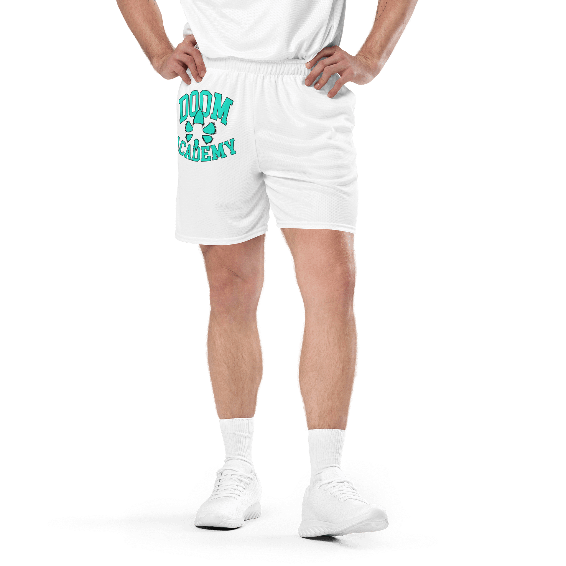 Doom Academy Unisex Athletic Shorts product image (3)