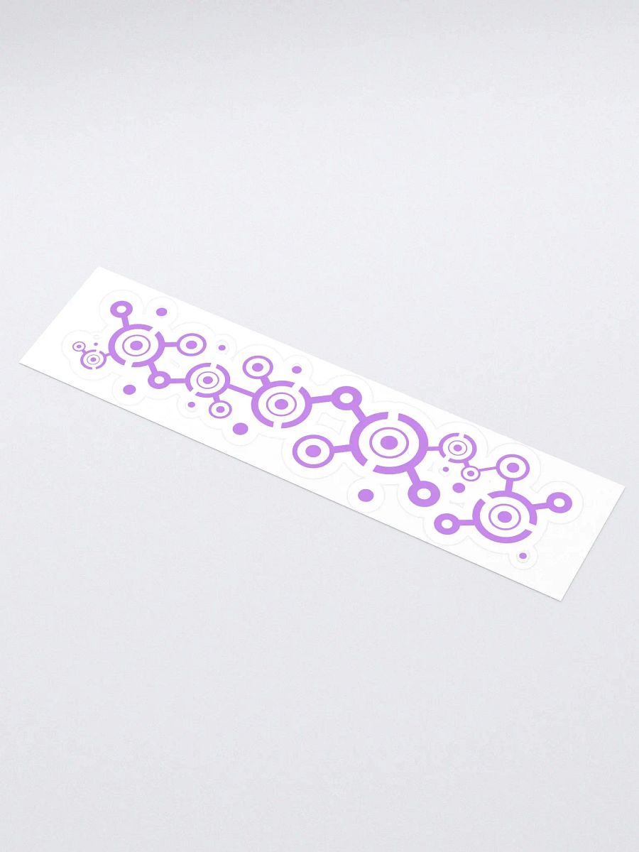 Crop Circle Design Sticker - Long product image (1)
