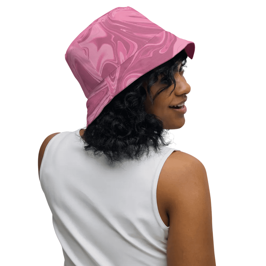 Cute Swirl Reversible Bucket Hat product image (7)