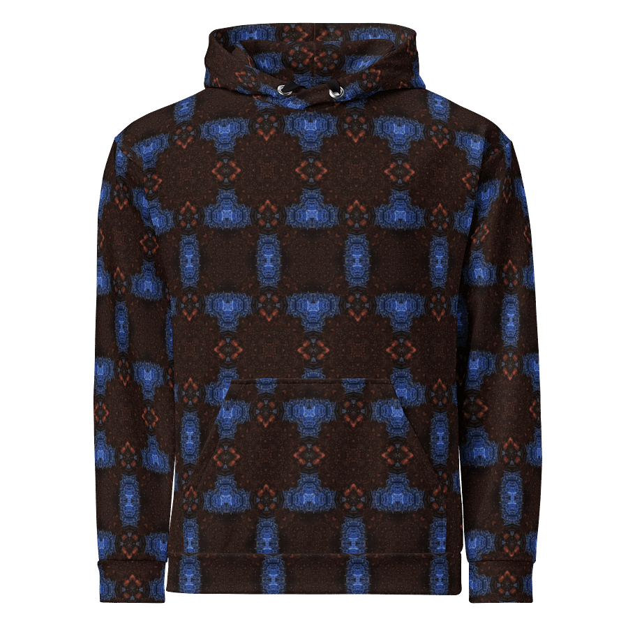 Night Circuit – Azure Pulse Edition Unisex Hoodie product image (1)
