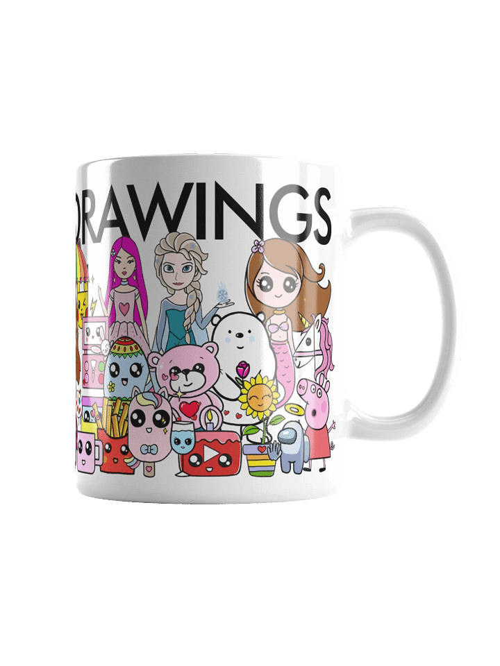 Adorable Cartoon Mug - Cute Easy Drawings Collection product image (1)