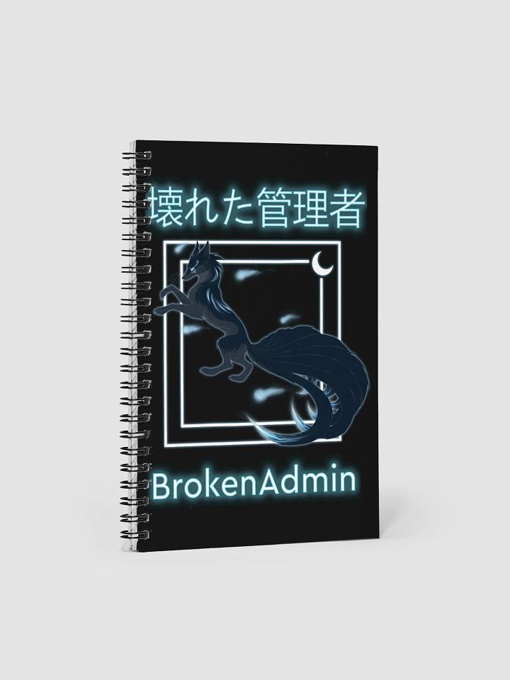 Kitsune Broken Admin Drawing Journal product image (1)
