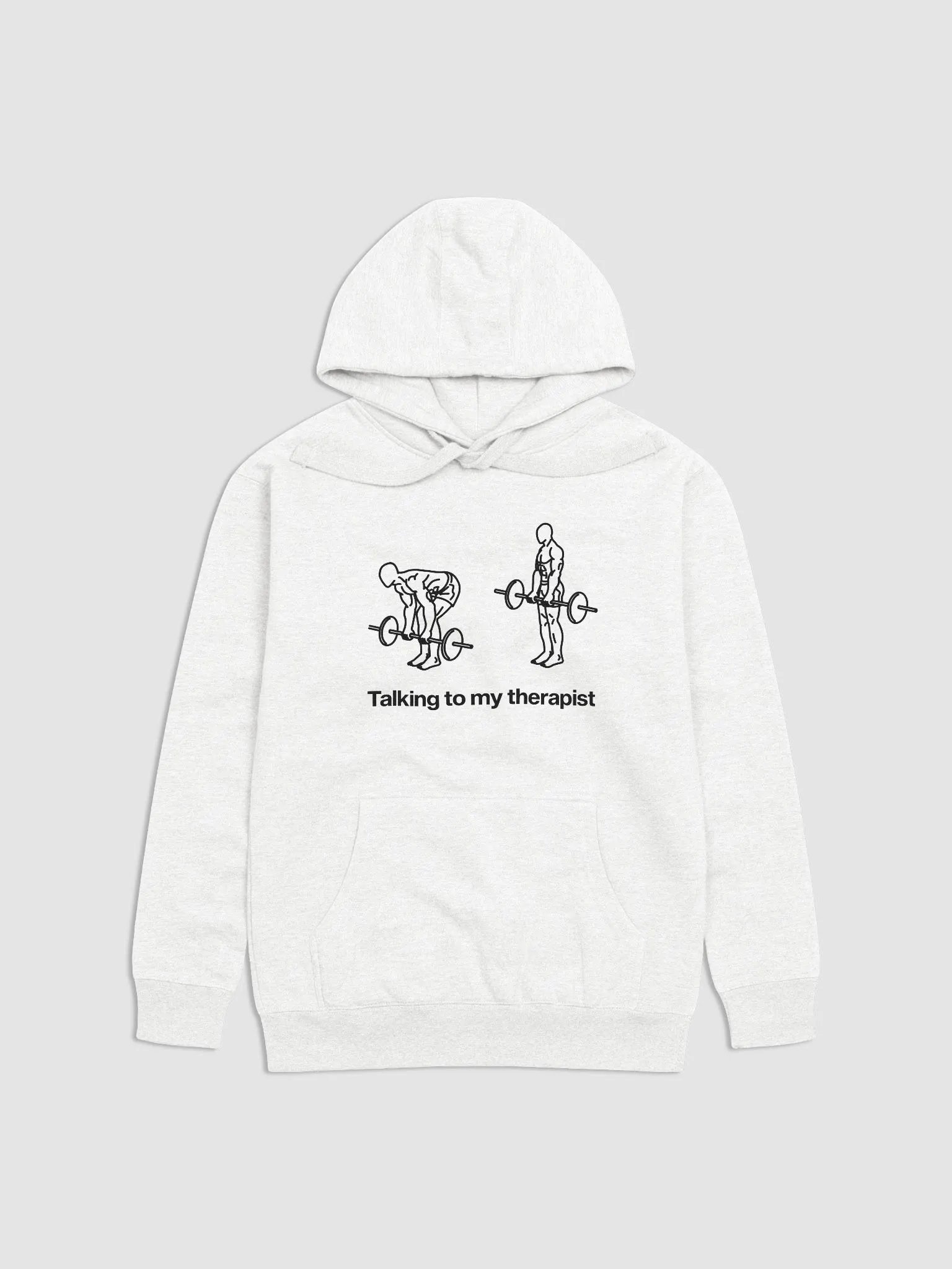 talking to my therapist hoodie - 65% soft cotton product image (3)
