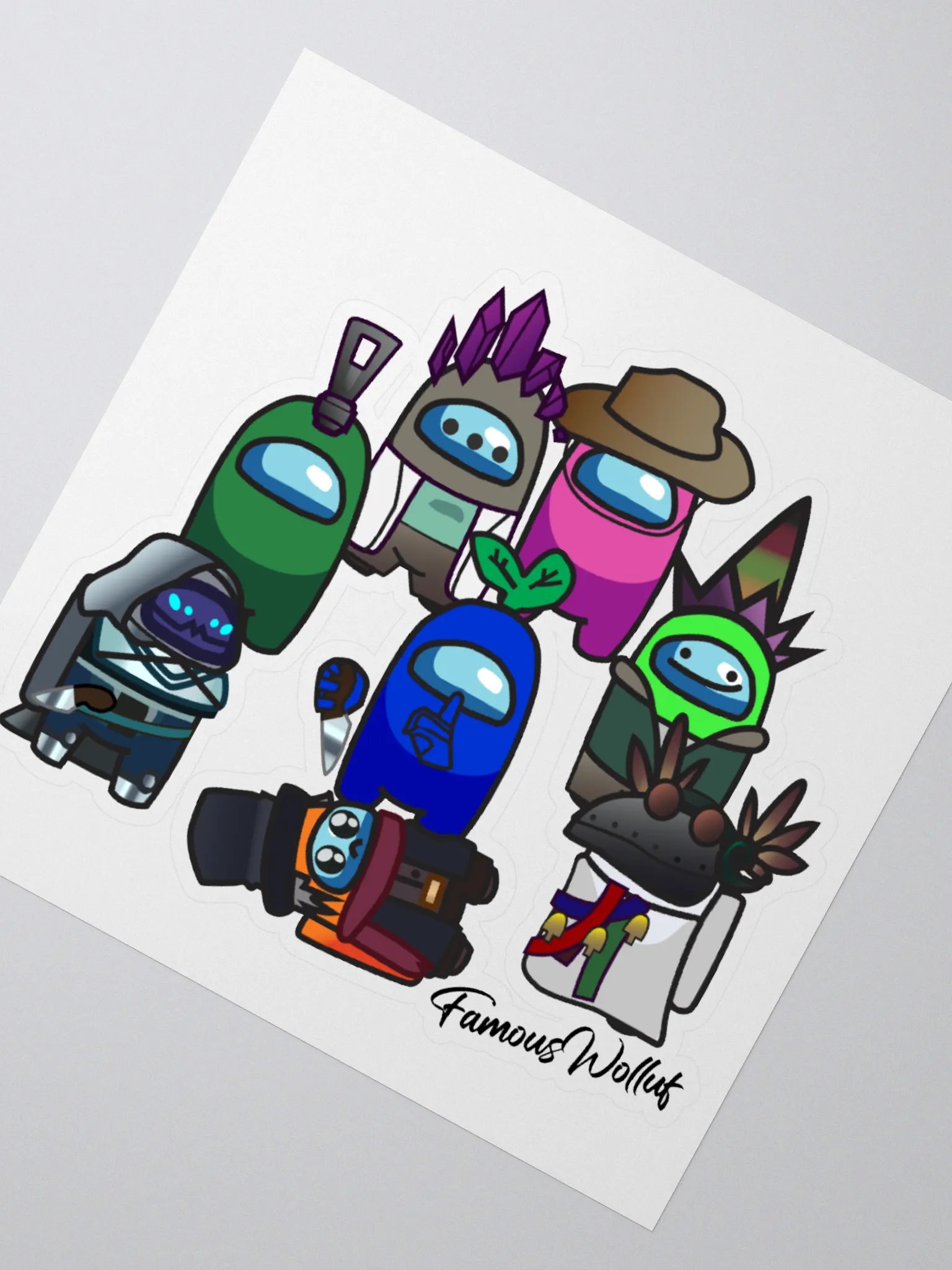 Among Us Stickers product image (6)