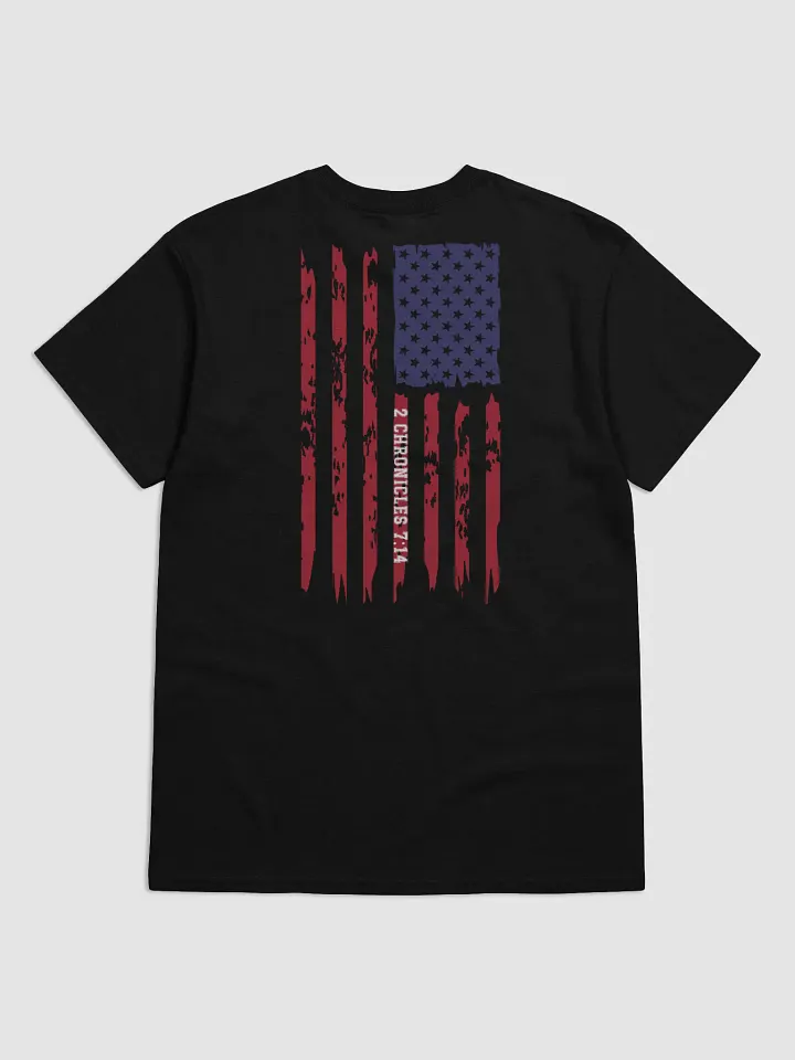 American Flag - 2 Chronicles 7:14 Short Sleeve Tee product image (1)