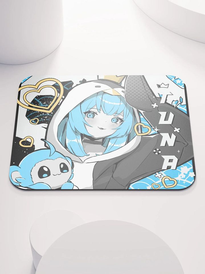 Black & Blue Mini Mousepad product image (1)
