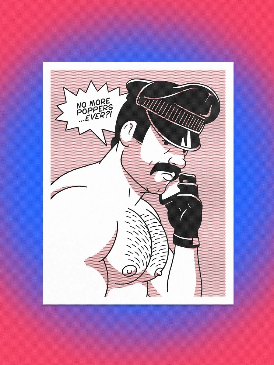 "No More Poppers...Ever?!" 11x14 Print product image (1)