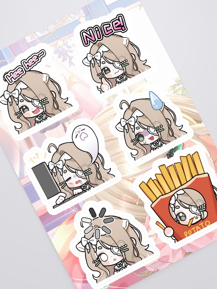 Chibi Sticker sheet product image (1)