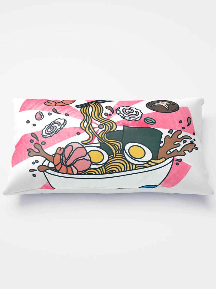 Ramen Splash All-Over Print Pillow product image (1)