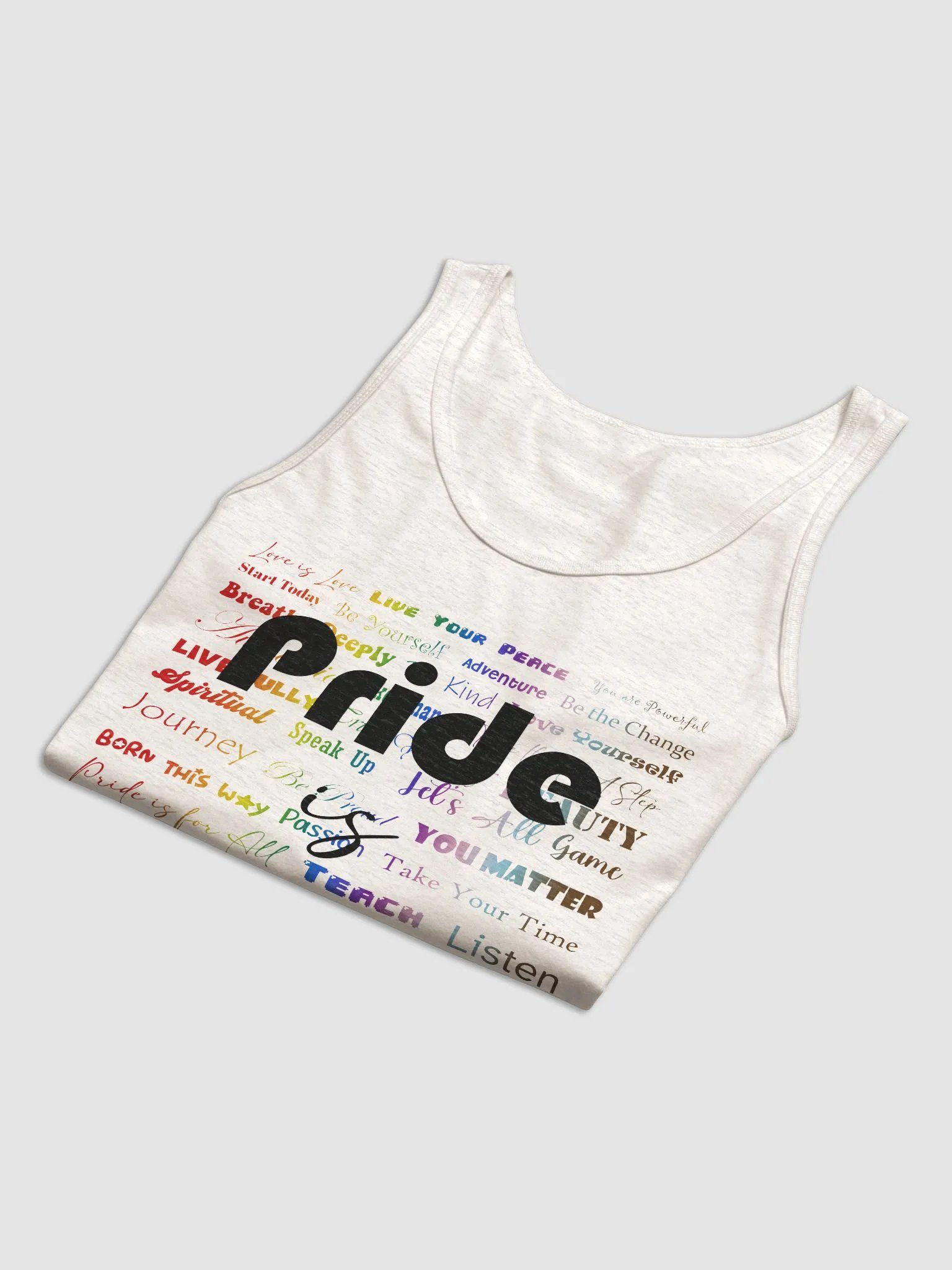 Pride is Self Care Tank Top (Light Colors) product image (5)