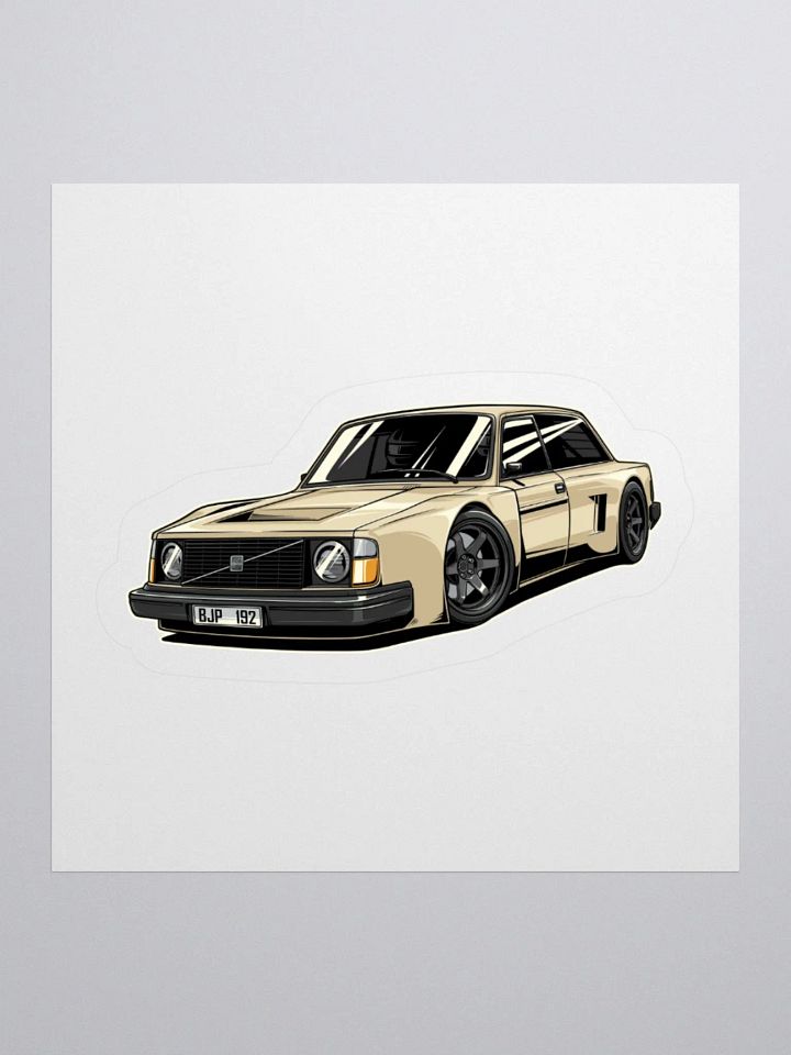The Mid-Engine V10 Volvo Sticker product image (3)
