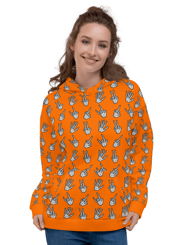 Bone Zone pattern classic hoodie product image (1)