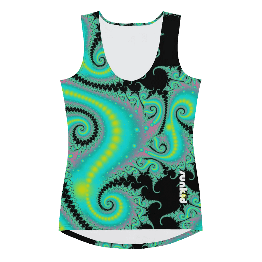 Fractal women's tank top - Candyfloss Confection product image (5)