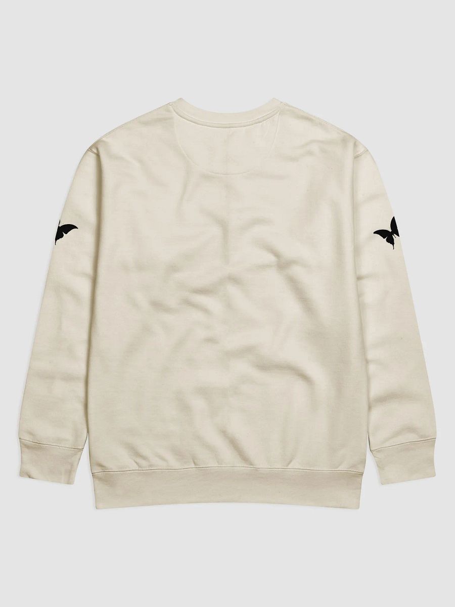 My guitar (art by Dina R.) (acrylic painting picture) with butterflies Cotton Long Sleeve T-Shirt product image (2)