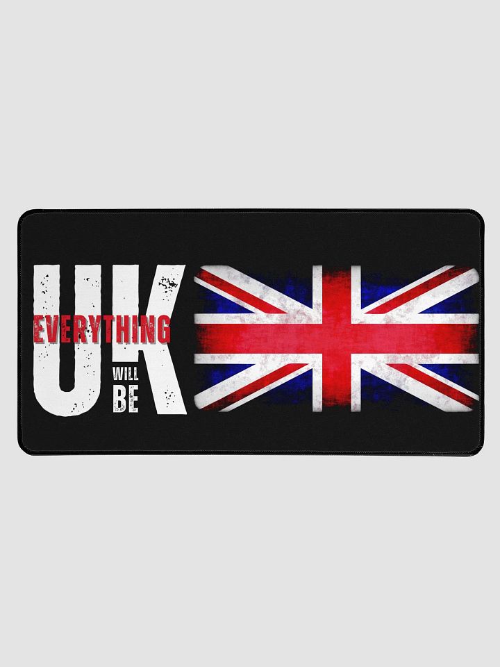 EVERYTHING WILL BE UK Distressed Desk Mat 15.5x31.5 product image (1)