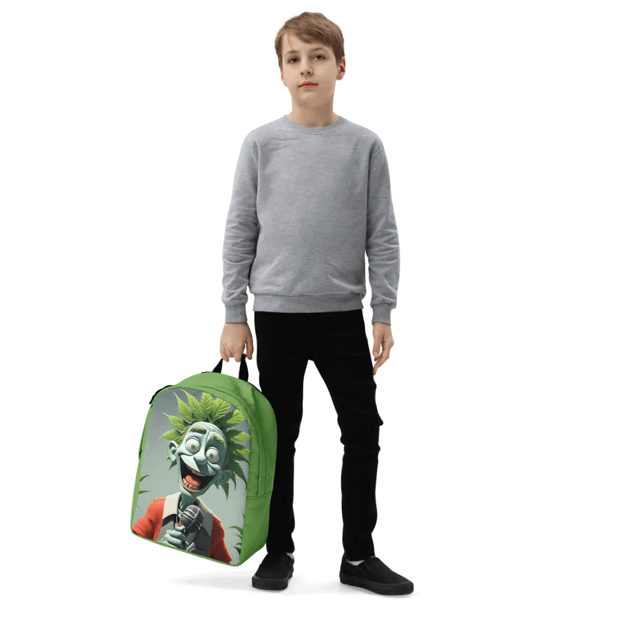 CannaMan All-Over Print Backpack product image (5)