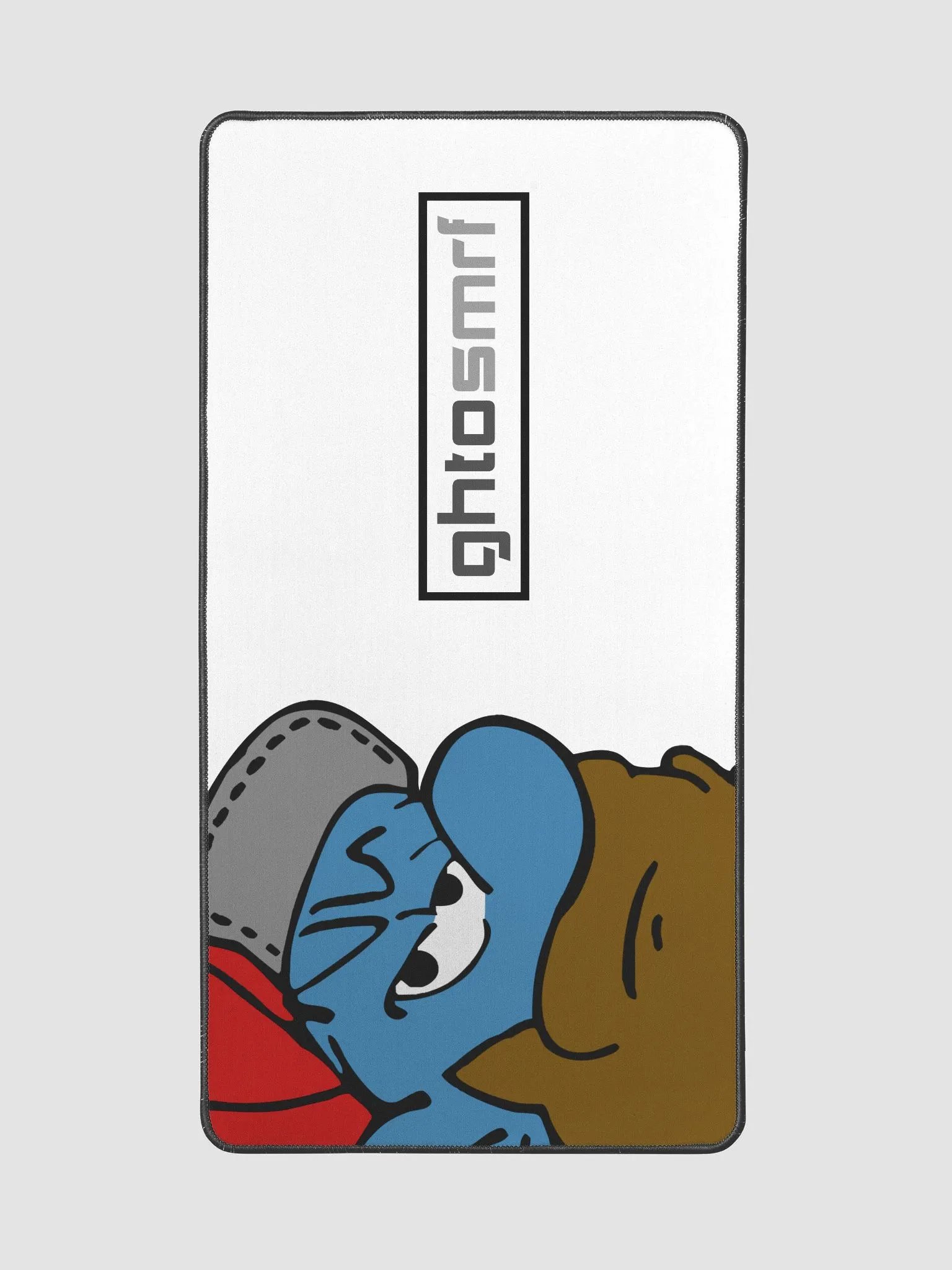 Smurf Logo Desk Mat product image (2)