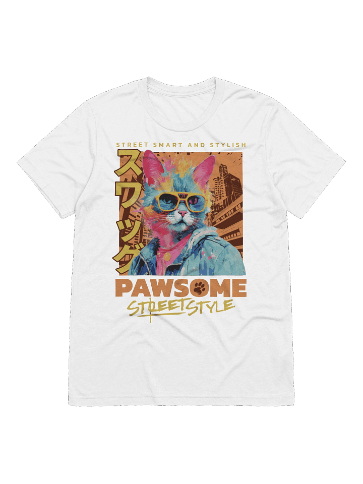 Pawsome Street Style | Unisex Tri-Blend-T-Shirt Bella + Canvas product image (2)
