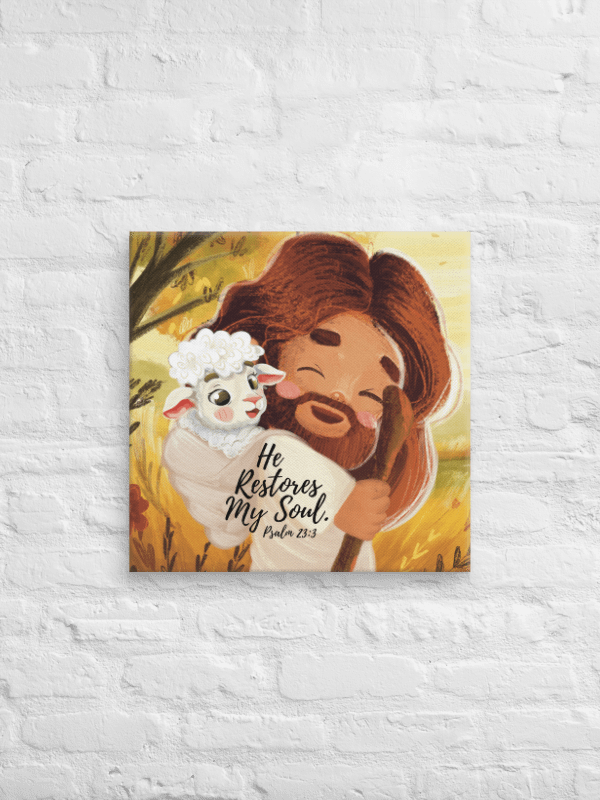 Good Shepherd Glory: Canvas Print product image (2)