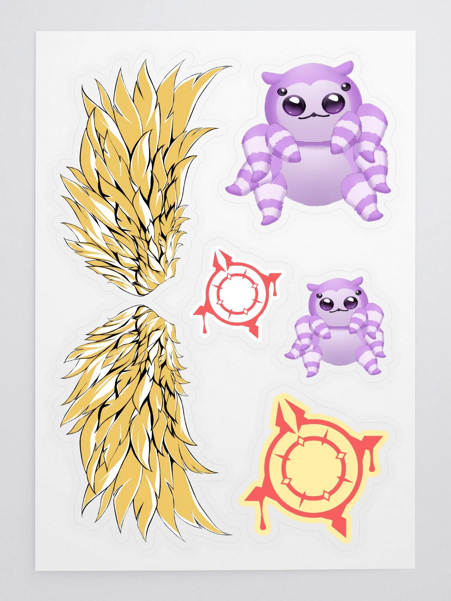 Kiss Cut Stickers - With Spooder!~ product image (3)