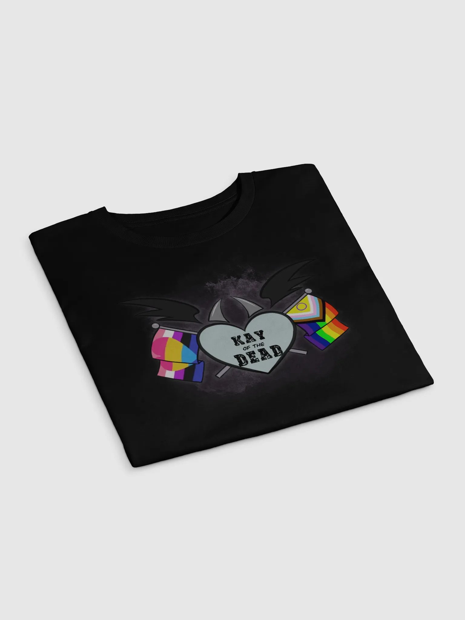 Kay_of_the_Dead Pride Logo Crop Top product image (3)