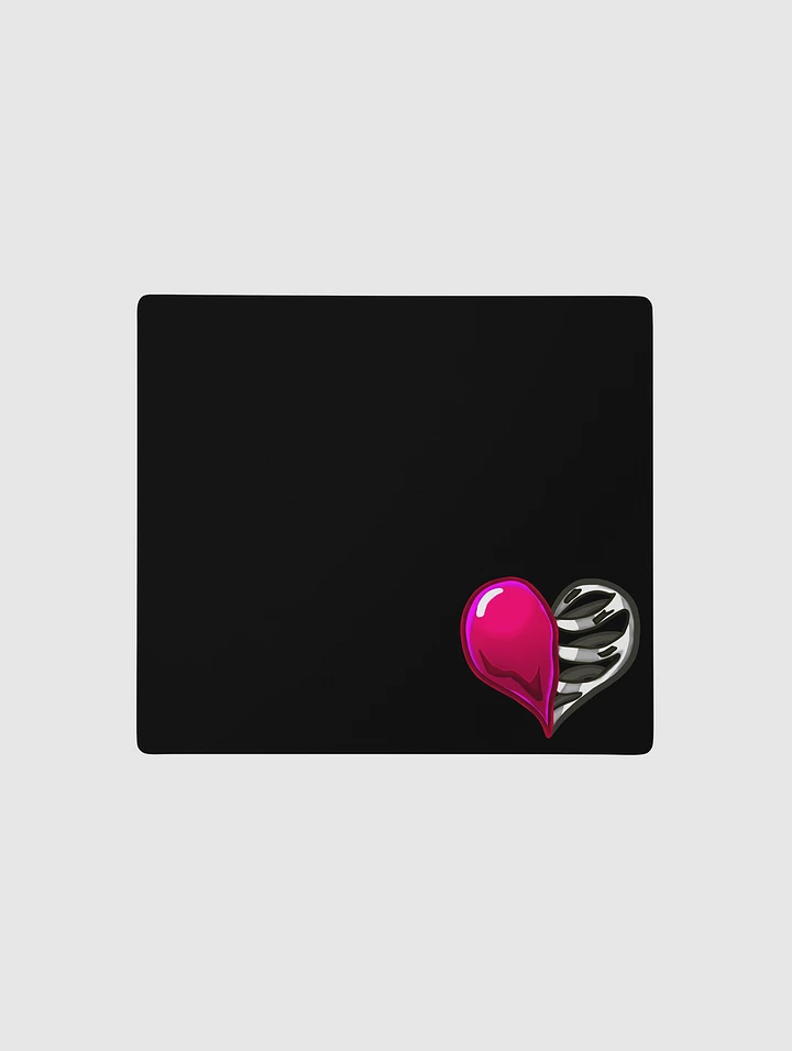 Heart Gaming Mouse Pad (Black) product image (1)