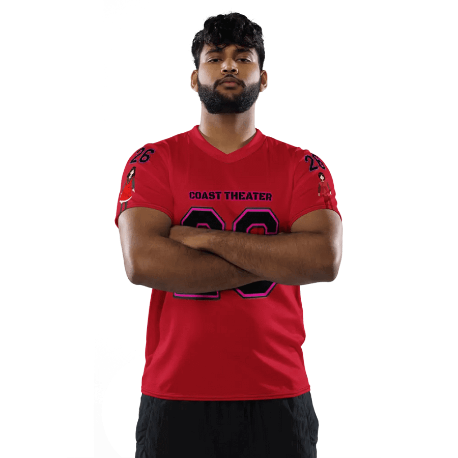 COAST THEATER HOME Football Jersey product image (2)