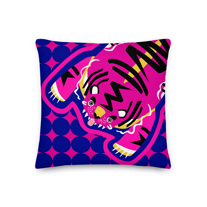 Pink Tiger Pillows - 3 Sizes product image (1)