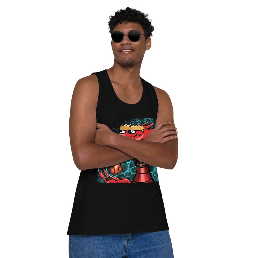Regal Fire Dragon Men's Tank Top product image (7)