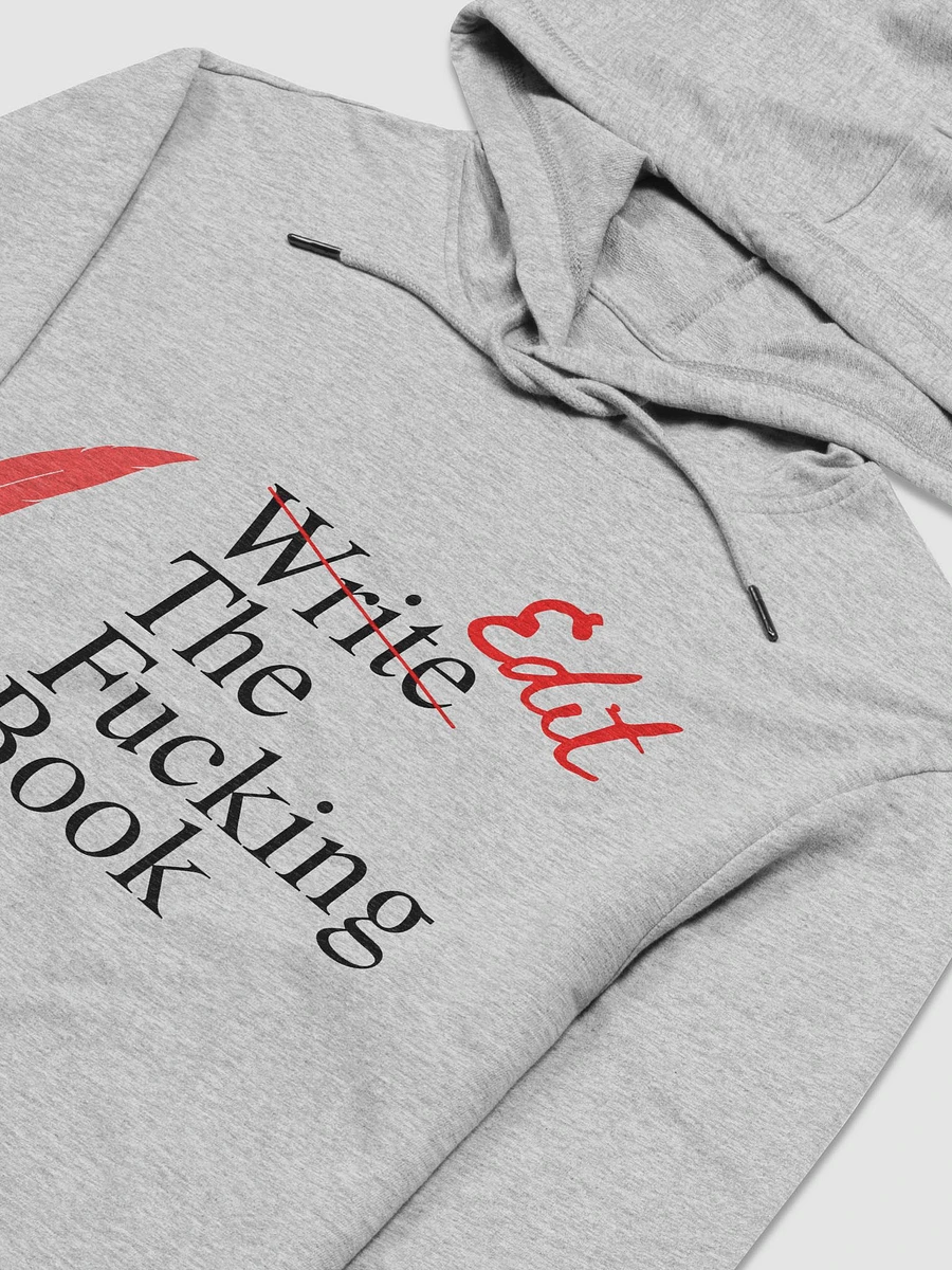 Edit the Fucking Book Unisex Lightweight Hoodie product image (3)