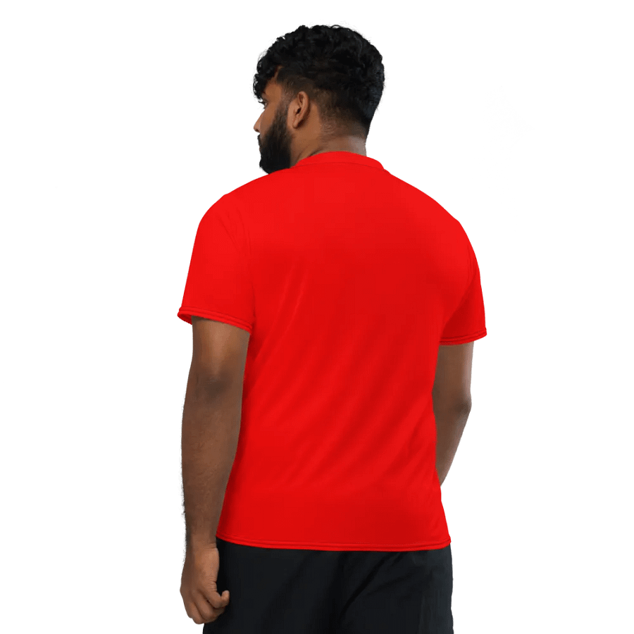 Unisex Red Sports Jersey product image (2)