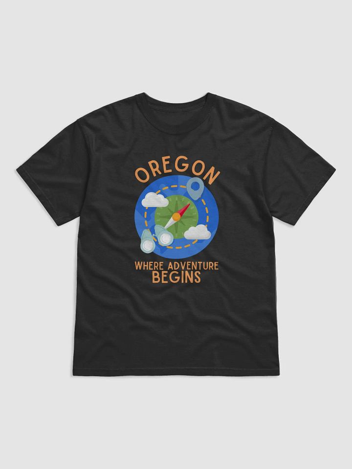 Where Oregon Adventure Begins: Garment Dyed Heaveyweight Tee product image (1)