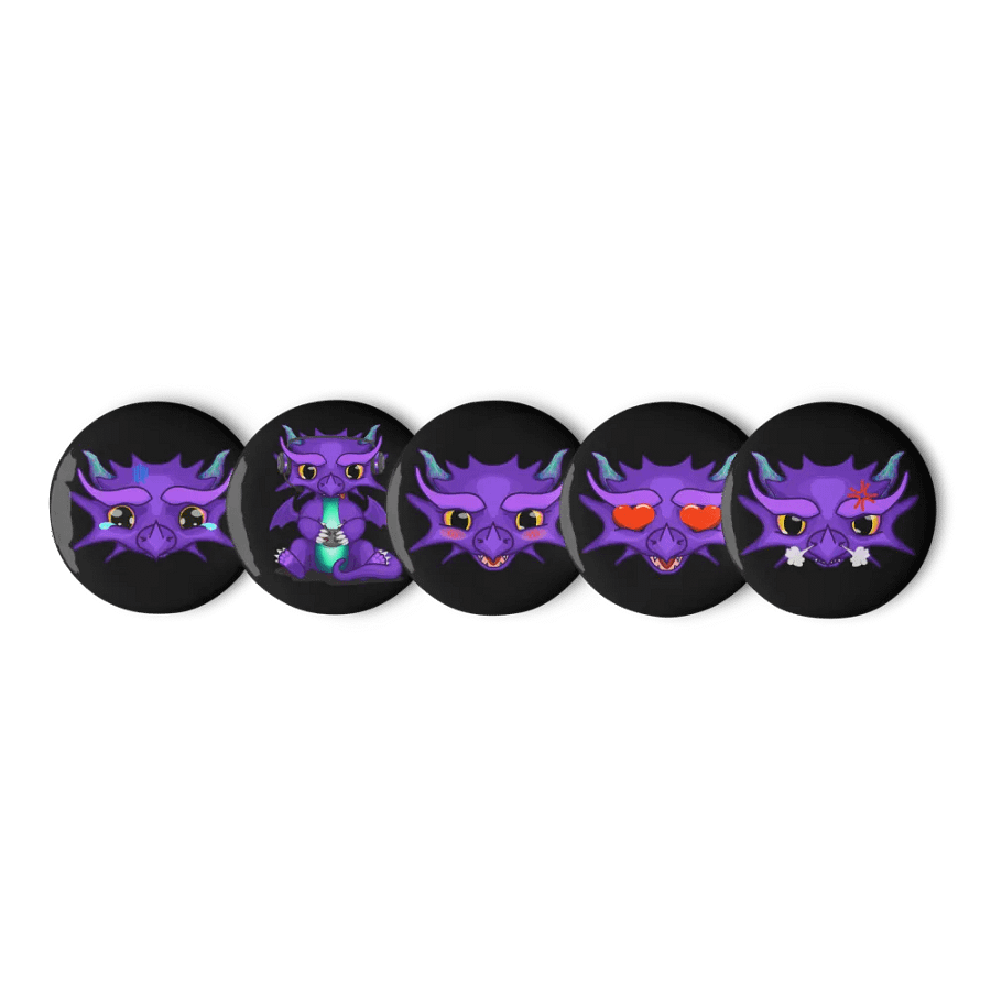 Gaming Dragon Pins product image (4)