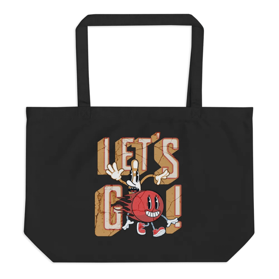 Lets Go Mascot Bowling Eco-Friendly Tote Bag product image (1)
