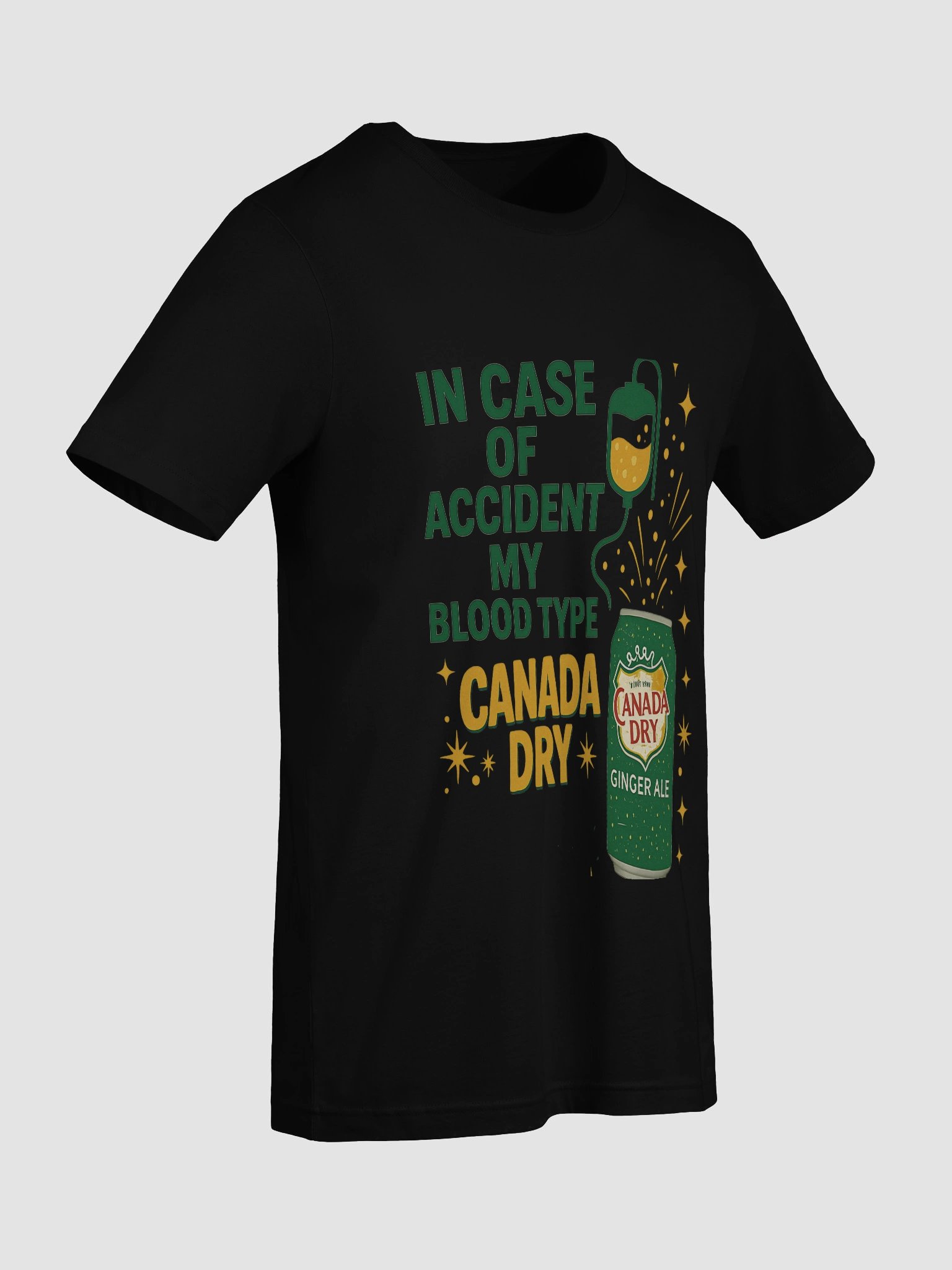 Canada Dry Blood Type T-Shirt product image (61)