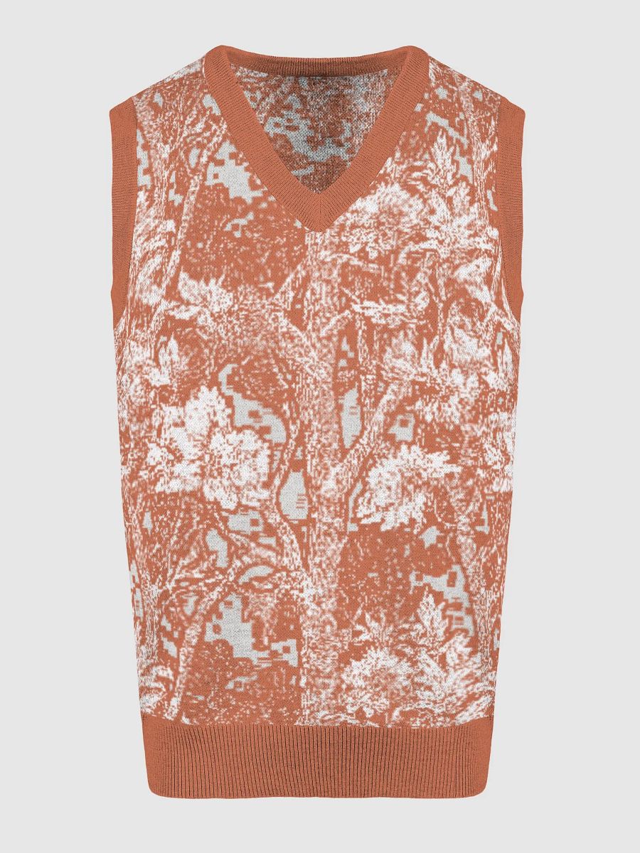 Floral Finesse V-Neck Vest product image (5)