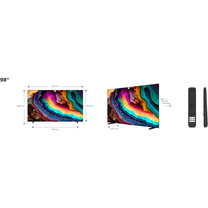 Televizor TCL LED 98P745, 248 cm, Smart Google TV, 4K Ultra HD product image (4)