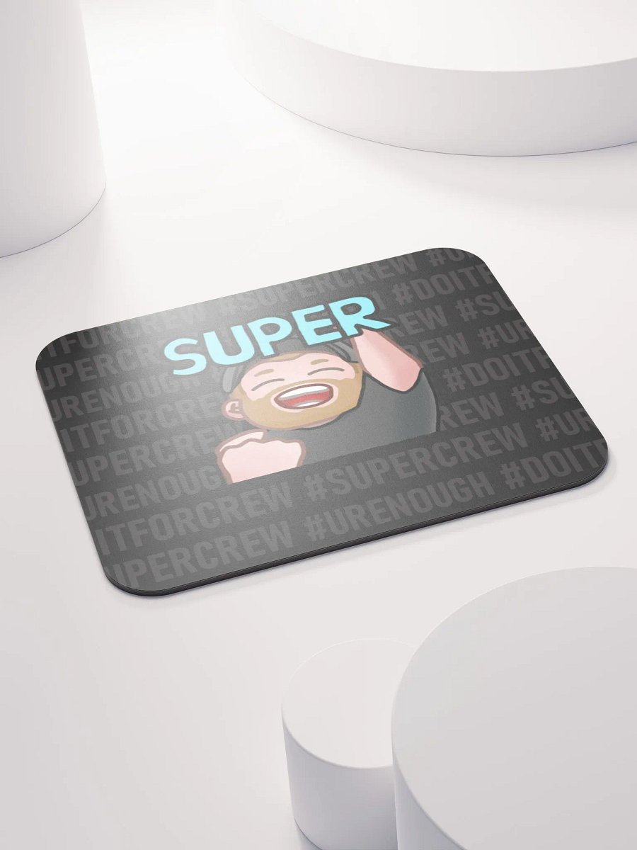 #DOITFORCREW - Standard Mouse Pad - black product image (4)