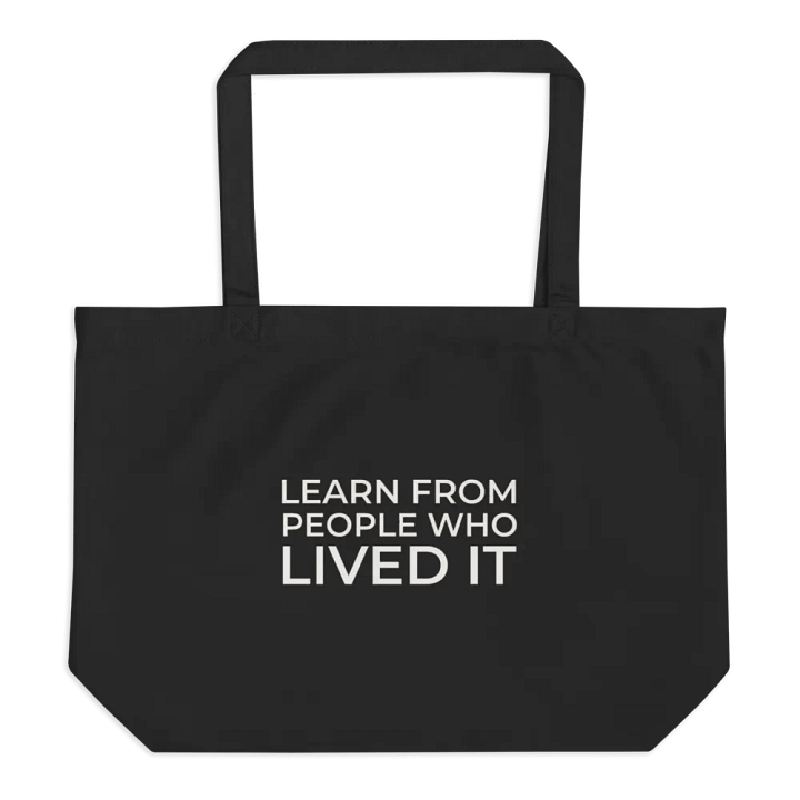 Organic Cotton Black Tote product image (1)