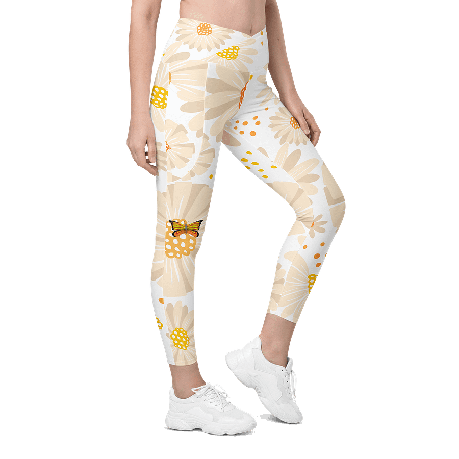 Butterfly Bloom All-Over Leggings with Pockets product image (4)