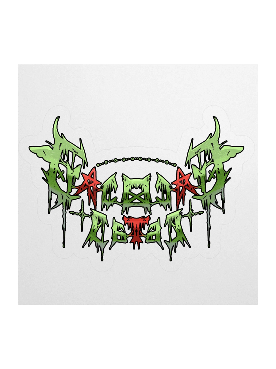 metal logo stickie! product image (3)