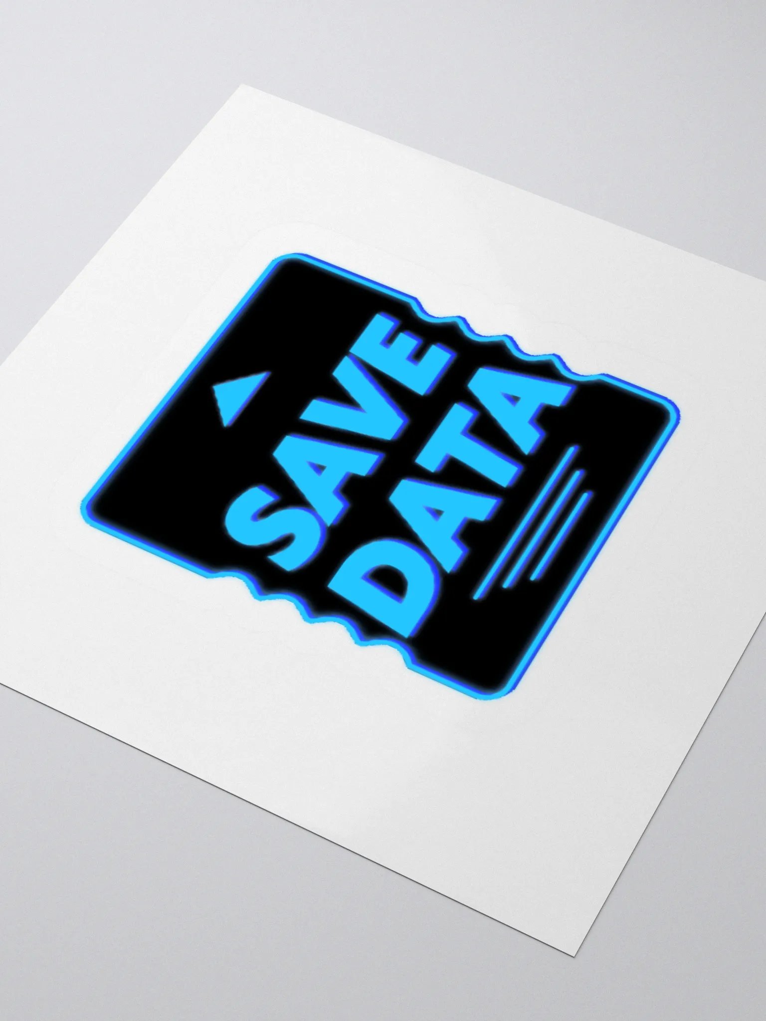 Save Data Logo Sticker product image (3)