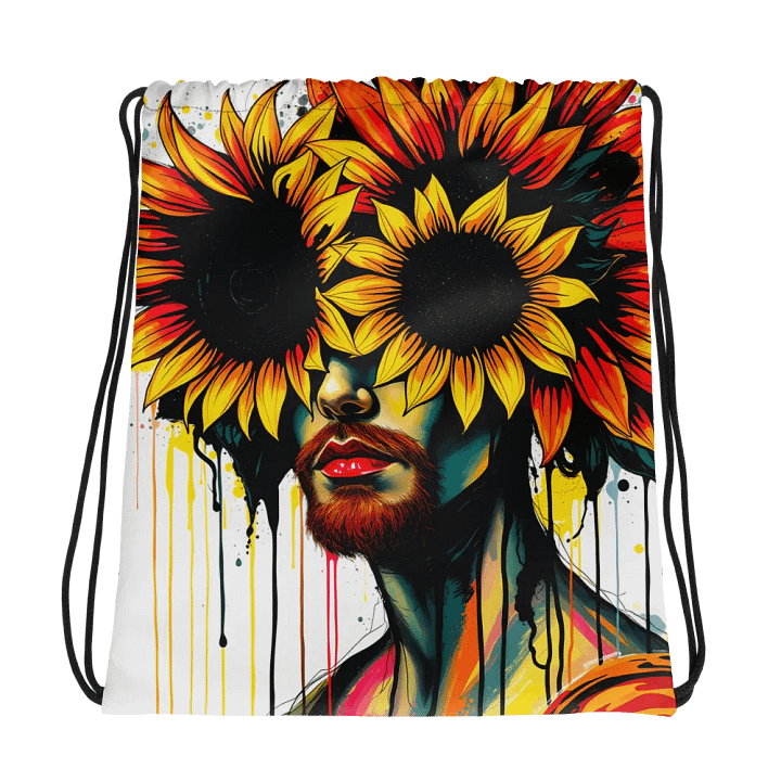 Van Gogh, Angy Style, All-Over Drawstring Bag product image (1)