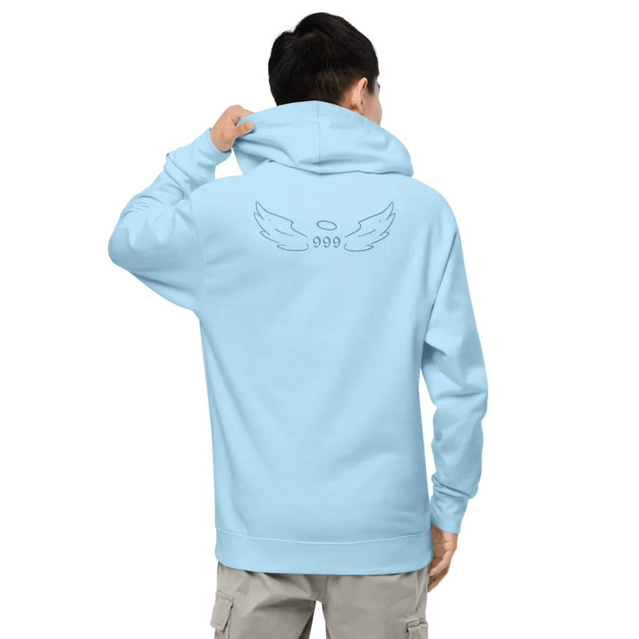 Independent Hoodie 999 Hoodie - Aqua Teal Thread Embroidery product image (5)