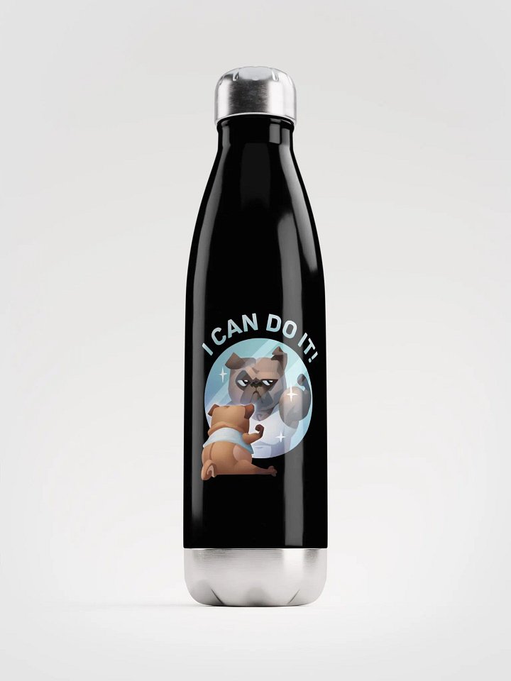 I Can Do It! Stainless Steel Water Bottle product image (1)