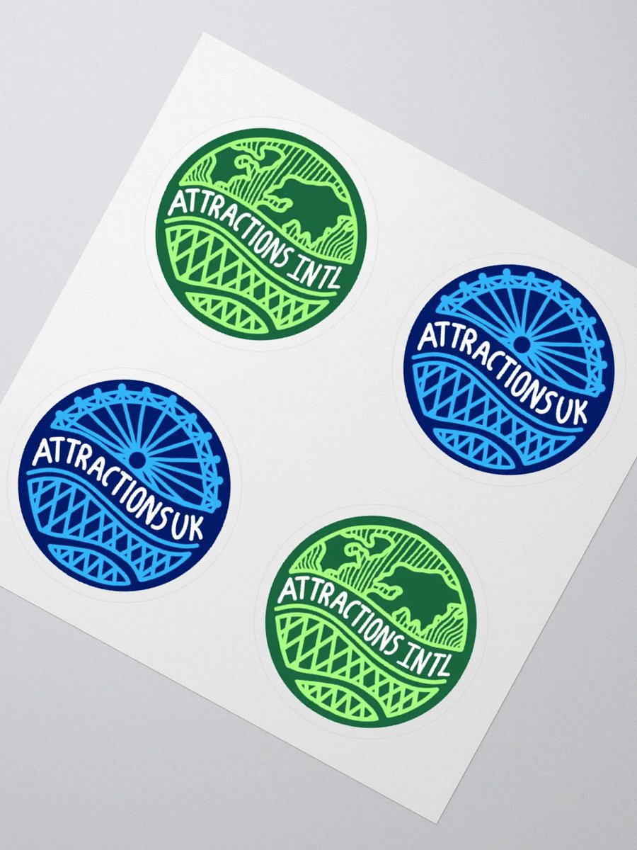 Attractions Logo Stickers product image (2)