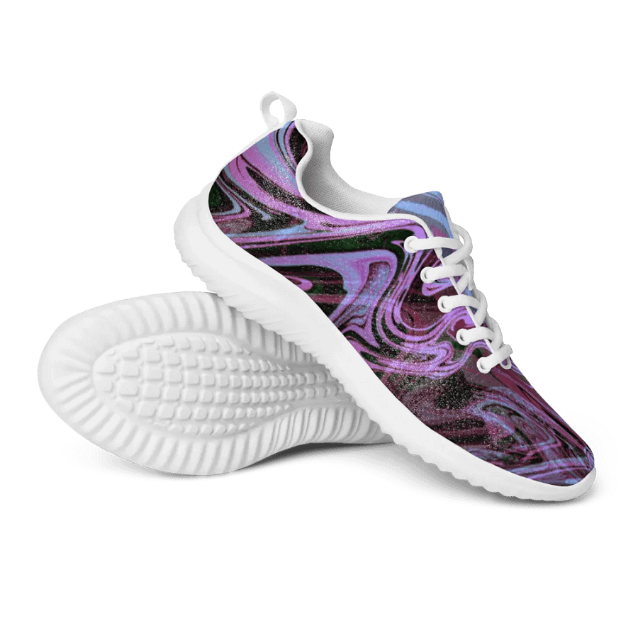 Psychedelic Swirl Women's Athletic Sneakers product image (11)