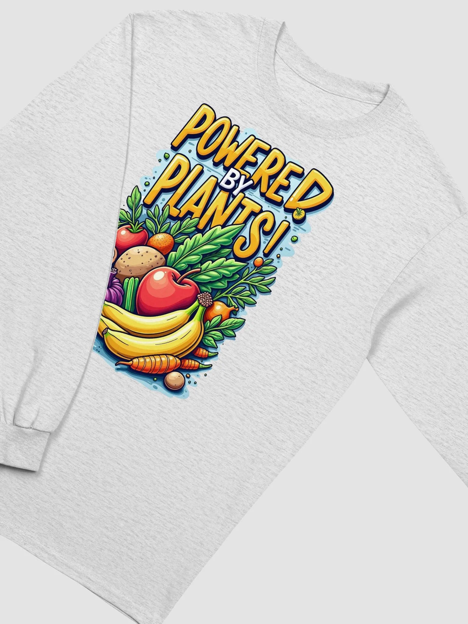 Powered by Plants! Long Sleeve Tee product image (25)