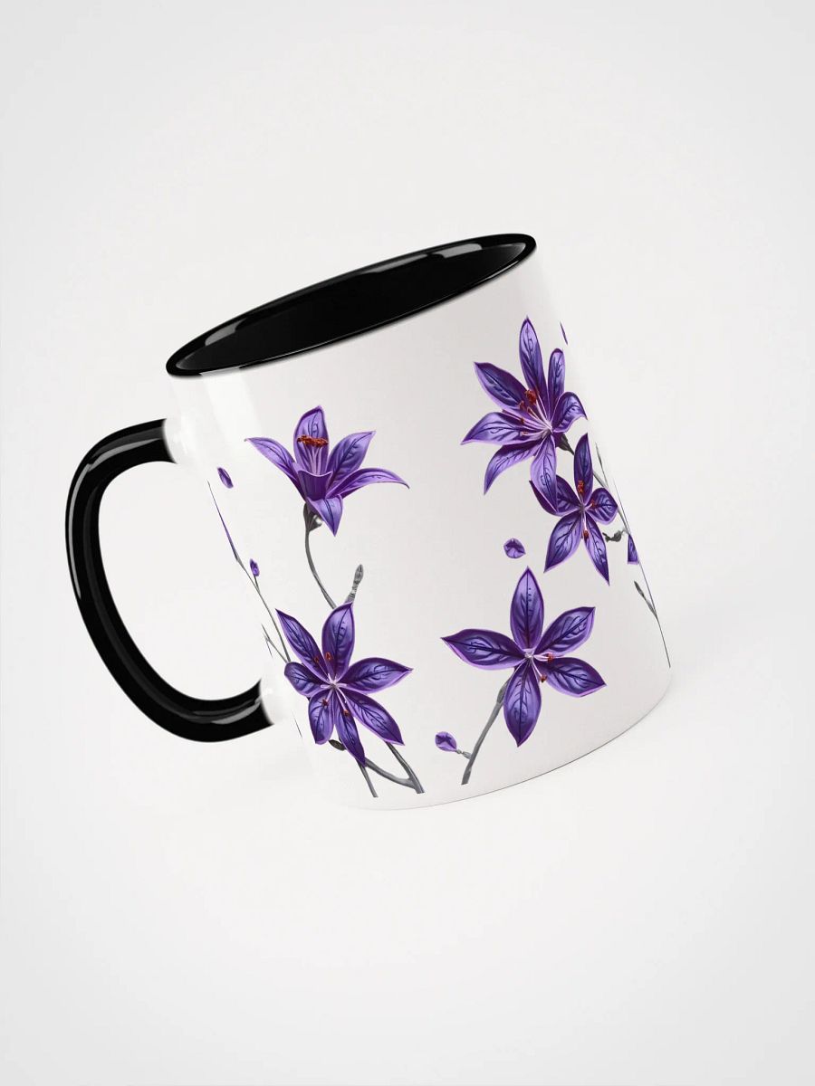 Purple Lily Ceramic Mug product image (6)