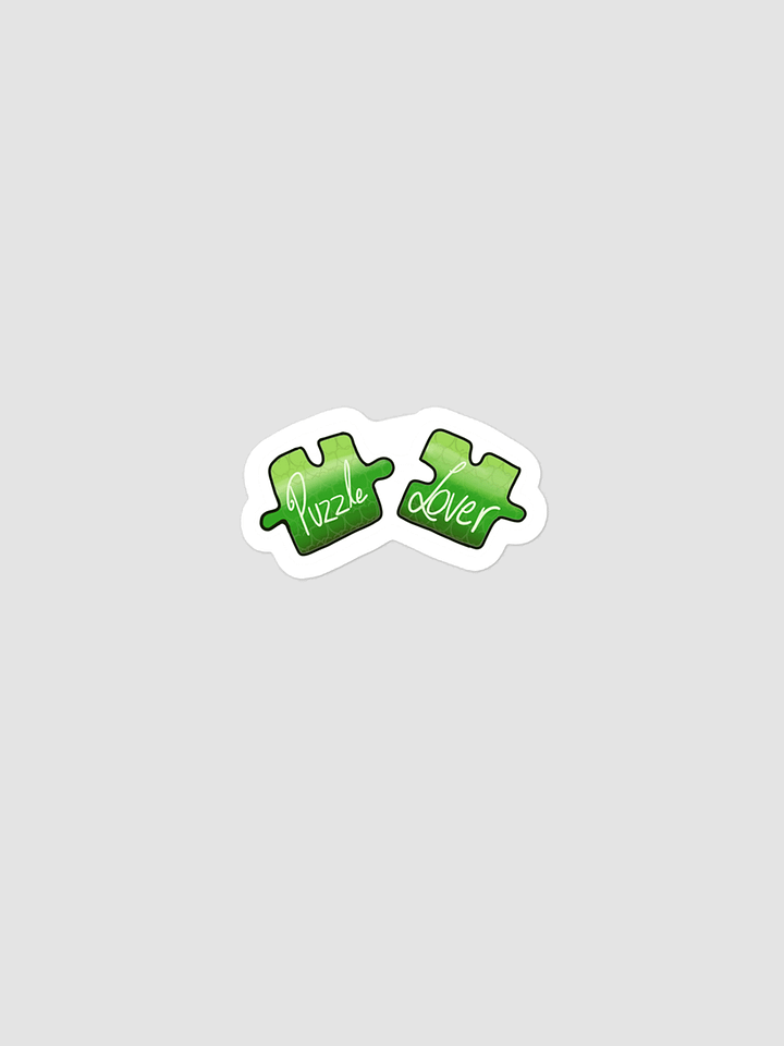 Puzzle Lover Sticker product image (1)